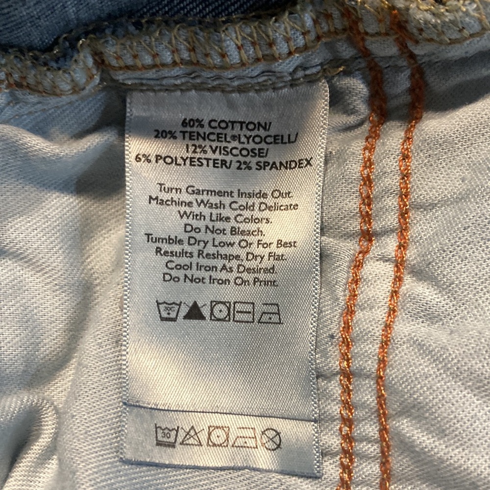 Eddie Bauer size P16 boyfriend slim jeans (#2) - Picture 7 of 7